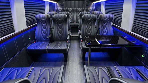 20 passenger sprinter van interior kansas city