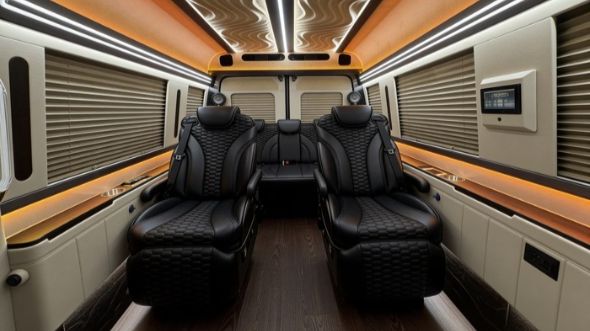 8 passenger sprinter van interior lenexa
