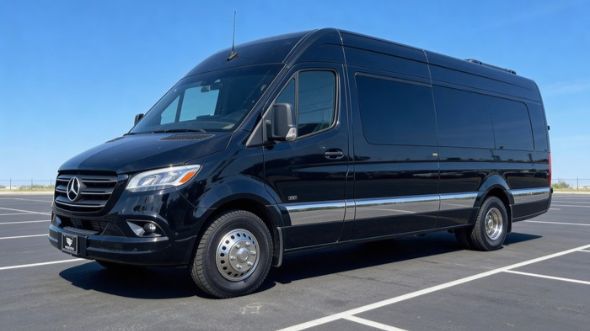 lees summit wedding sprinter van rental