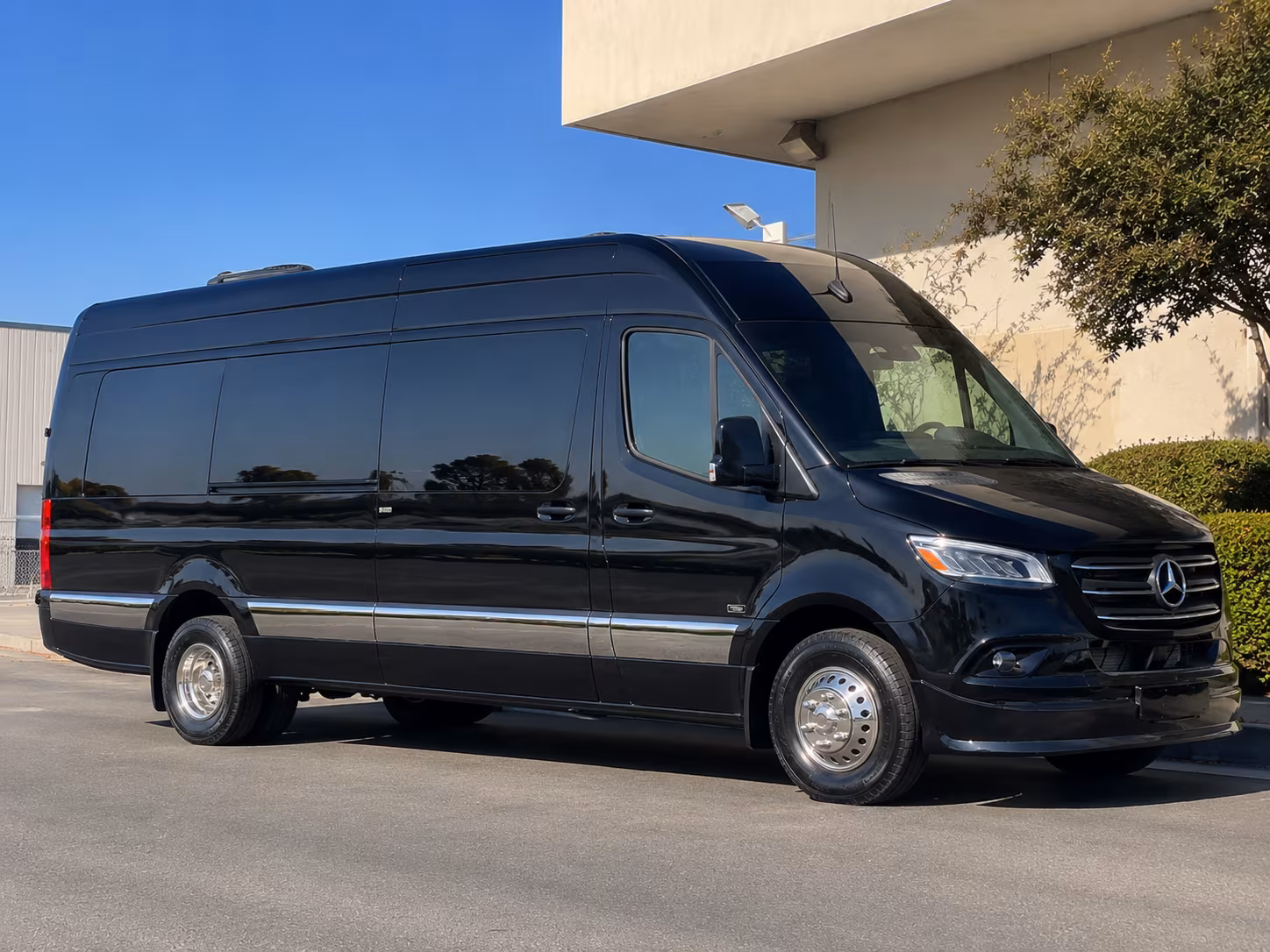 prom night dinner stops and multi venue sprinter van transportation in overland park