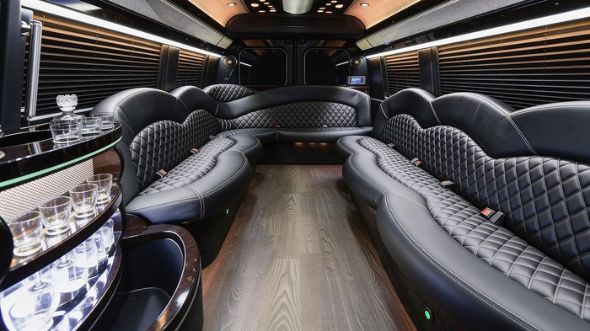 sprinter limousine inside overland park